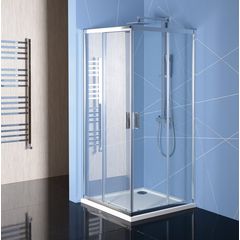 Polysan Easy Čtvercový sprchový kout 90x90cm, čiré sklo EL5115