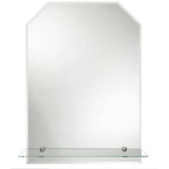 Amirro Granada Zrcadlo 50 x 70 cm s poličkou a fazetou, 712-581