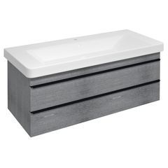Sapho Sitia Umyvadlová skříňka 101,4x50 cm, dub stříbrný SI105-1111