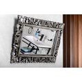 Sapho Samblung Zrcadlo v rámu 60x80 cm, stříbrná IN115 - galerie #2