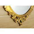 Sapho Oválné zrcadlo v rámu 80x100 cm, zlatá IN352 - galerie #4