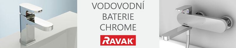 ravak baterie chrome