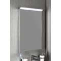 Sapho Bora Zrcadlo v rámu s LED osvětlením a vypínačem, 40x60 cm, chrom - galerie #3