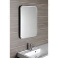 Sapho Float Zrcadlo s LED osvětlením v rámu, 50x70 cm, bílá, 22571 - galerie #4