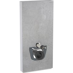 Geberit Monolith Modul pro závěsné WC, 101 cm, sklo beton/ hliník 131.022.JV.5