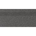 Rako Taurus Granit TCPSE069 schodovka 29,8x59,8 černá rekt. ABS